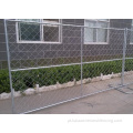 Galvanizou 6x12 ChainLink Temporary Fence Painéis